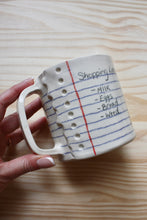 Load image into Gallery viewer, "Shopping List" Paper Mug