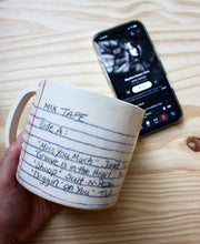 Load image into Gallery viewer, ::CUSTOM:: Mix Tape Mug!