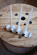 Load image into Gallery viewer, Candelabra - Blue Splatter