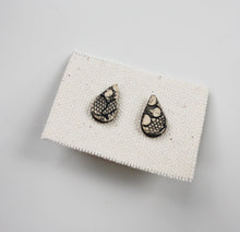 Load image into Gallery viewer, SALE! Lace Ceramic Studs