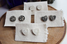 Load image into Gallery viewer, SALE! Lace Ceramic Studs