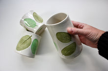Load image into Gallery viewer, Sage Leaf Cups and Pitcher
