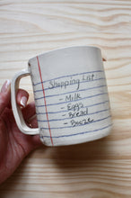 Load image into Gallery viewer, "Shopping List" Paper Mug
