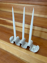 Load image into Gallery viewer, Candelabra - Blue Splatter
