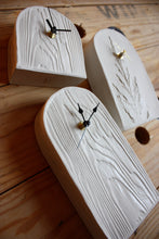 Load image into Gallery viewer, Wood Grain/Juniper Clock

