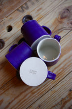 Load image into Gallery viewer, Blue Satin Diner Mug
